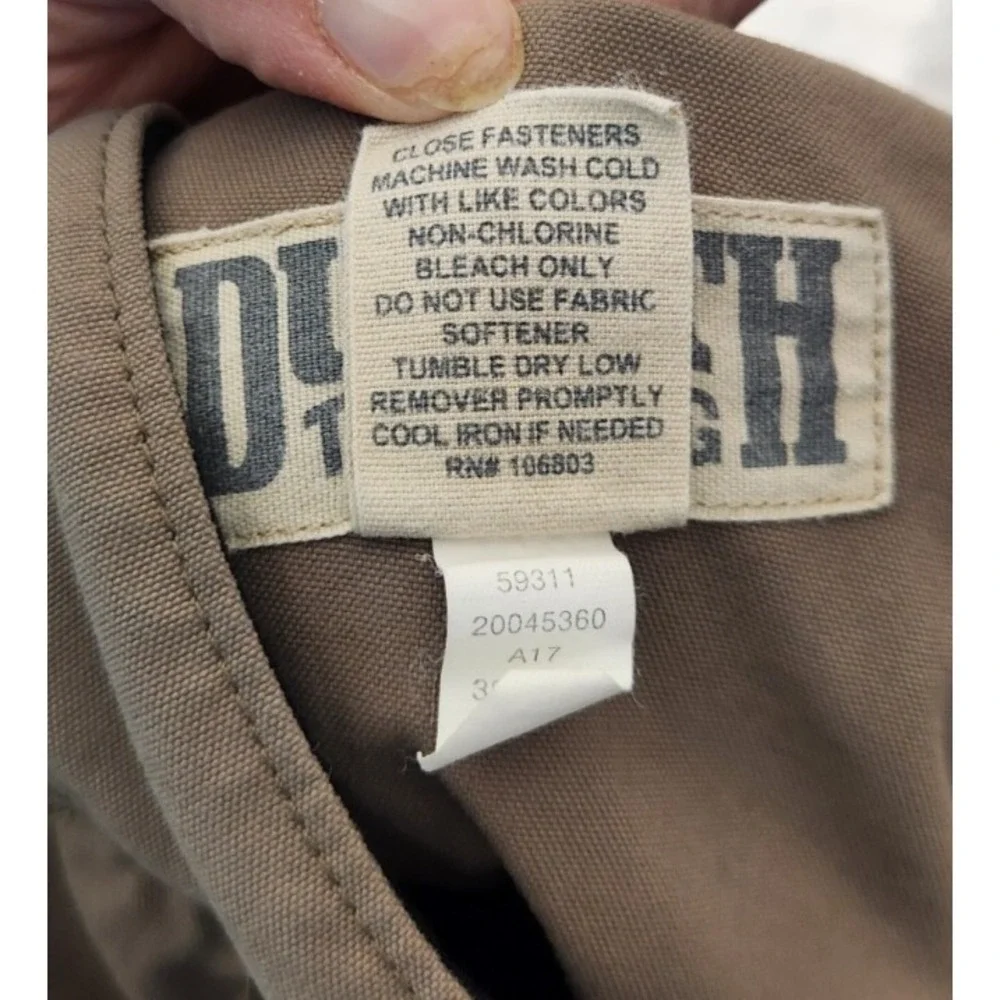 Duluth Trading Mens Cargo Pants Size XXL Khaki Workwear‎ Outdoor Relaxed